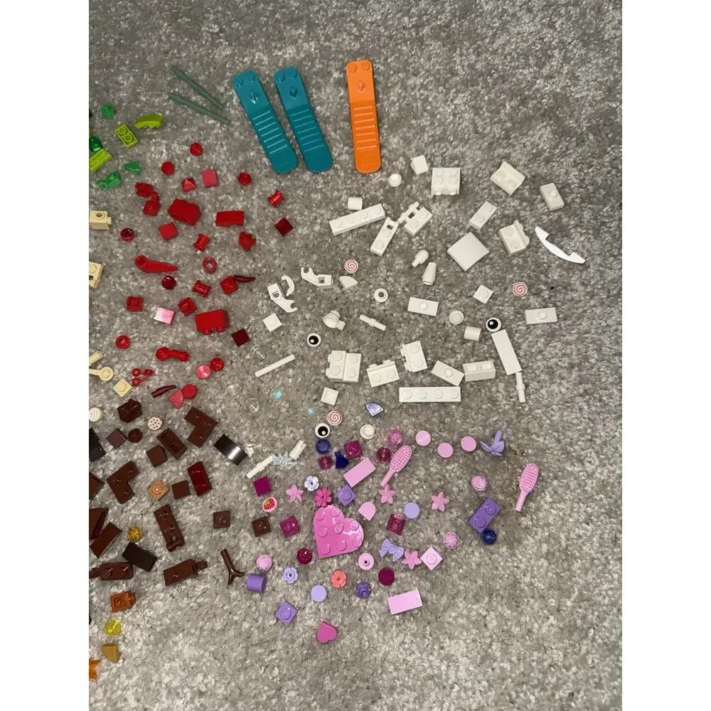 LEGO lot of ~400 mini pieces random replacement pieces multiple colors